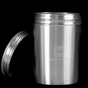 ChemTek 16oz Wide Mouth Stainless Jar